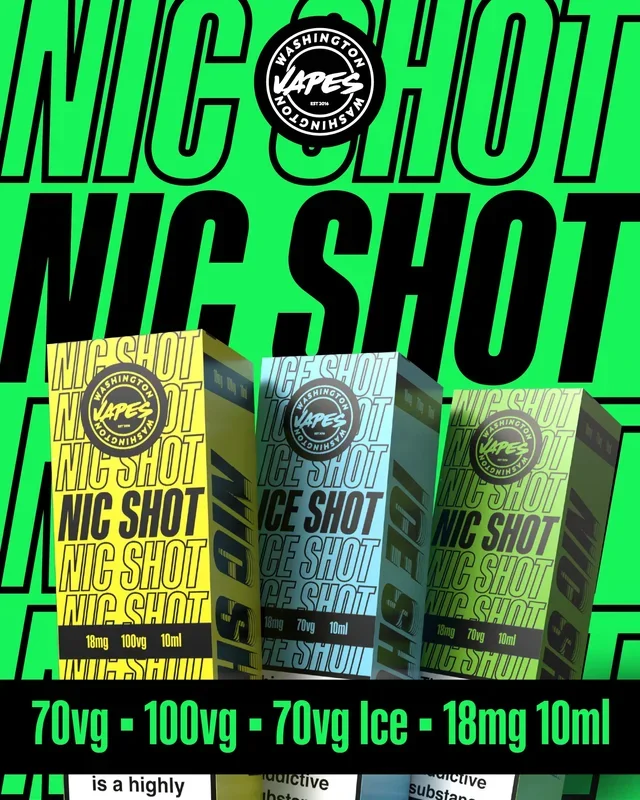 Washington Vapes Nicotine Shot 10ml
