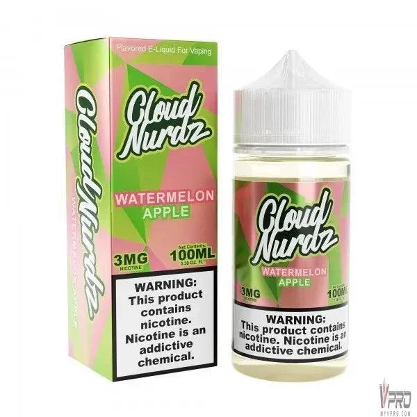 Watermelon Apple – Cloud Nurdz Synthetic 100mL