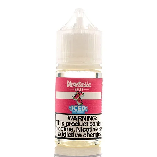 Watermelon Gummy Iced Salt – Vapetasia E-Juice