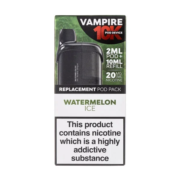 Watermelon Ice 10K Prefilled Pod + Refill by Vampire Vape