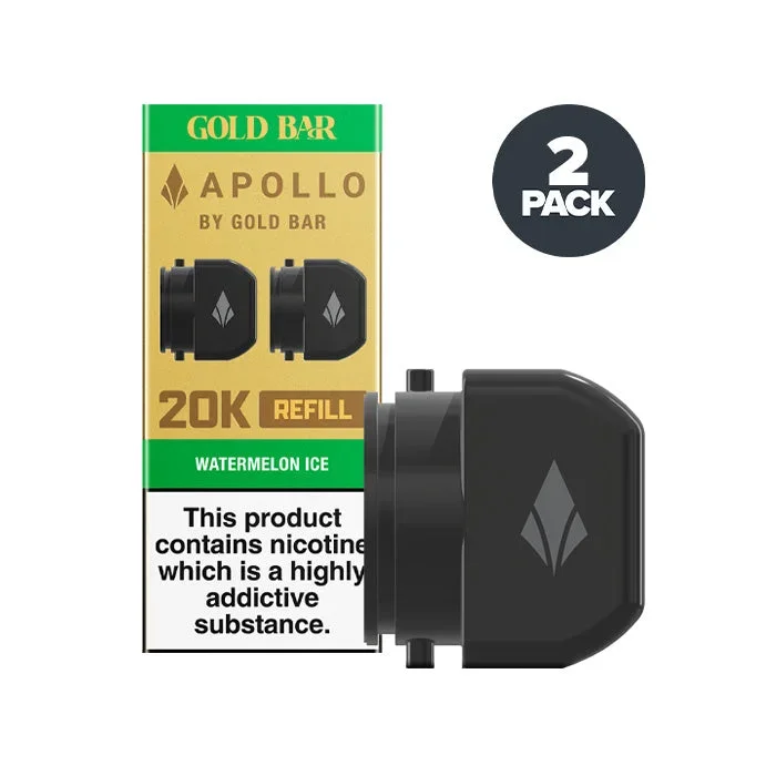 Watermelon Ice Gold Bar Apollo Refill Pods