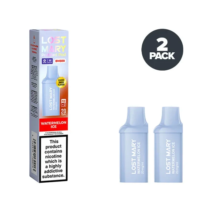 Watermelon Ice Lost Mary BM600 Prefilled Pods