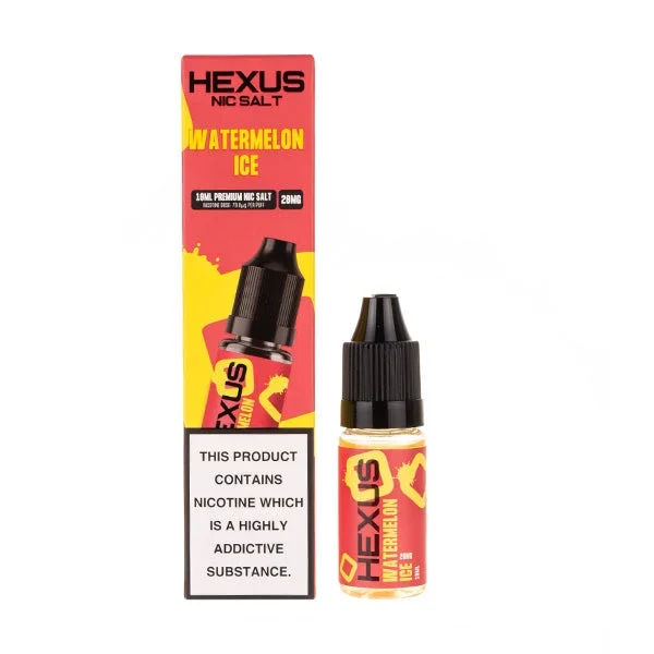 Watermelon Ice Nic Salt E-Liquid by Hexus