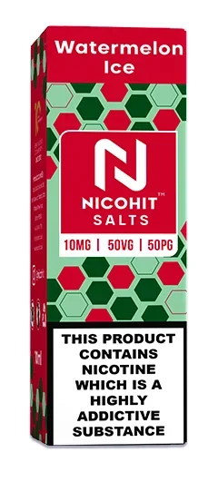 Watermelon Ice Nic Salt E liquid by Nicohit