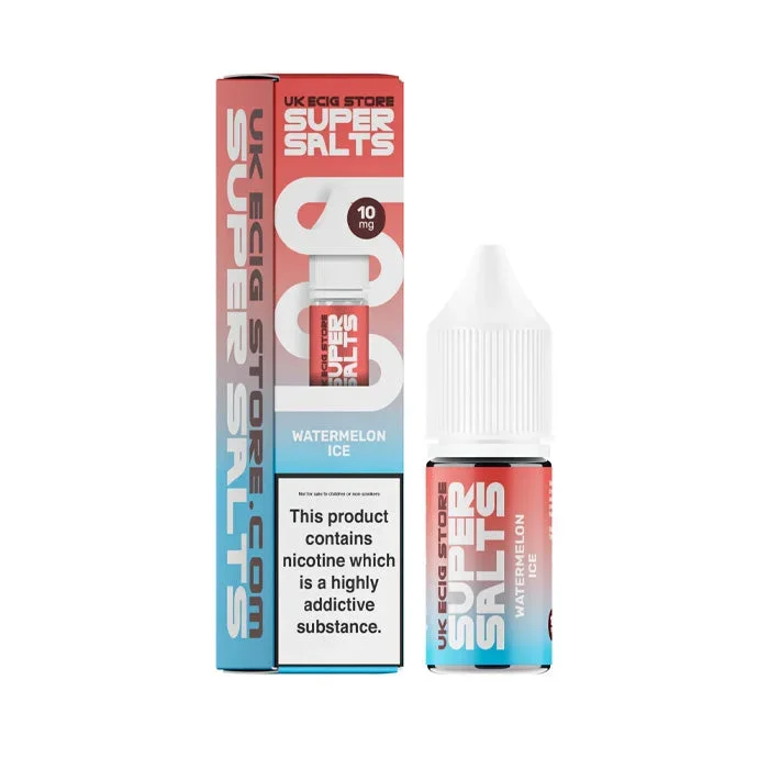 Watermelon Ice Nic Salt E-Liquid by Super Salts