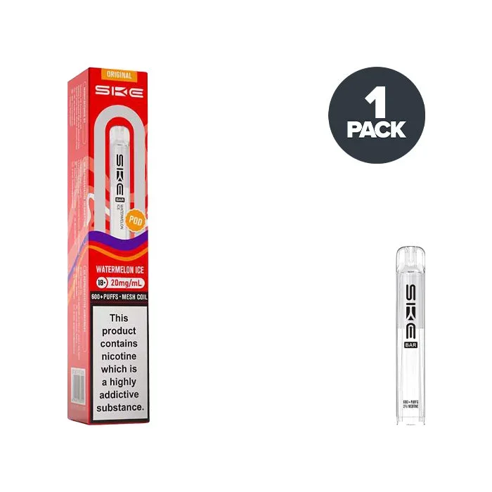 Watermelon Ice SKE Bar 600 Prefilled Pods