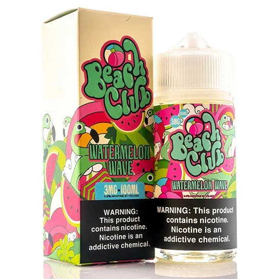 Watermelon Wave – Beach Club Vape Juice (100 ml)