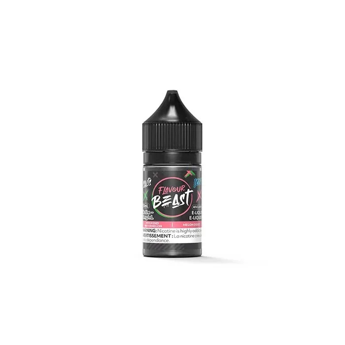 Weekend Watermelon Iced Salt by Flavour Beast E-Liquid (AB)