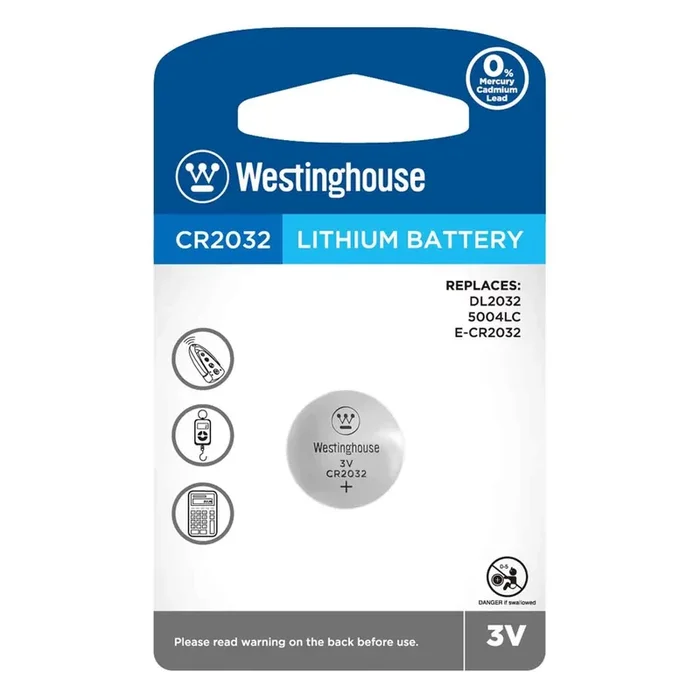 Westinghouse CR2032 Lithium Battery
