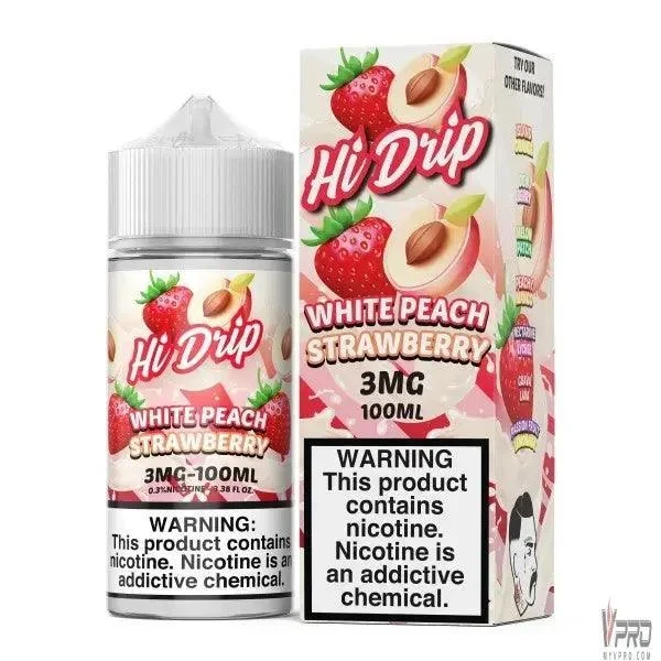 White Peach Strawberry – Hi-Drip 100mL