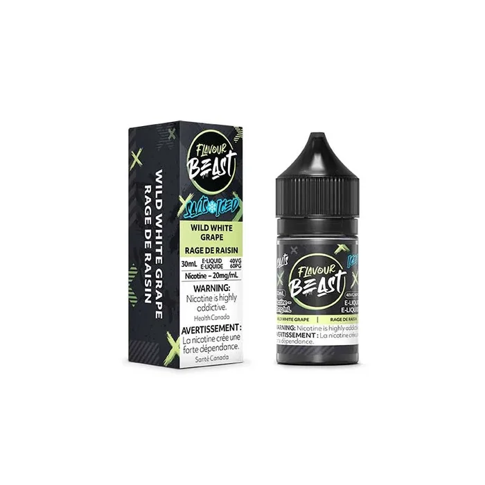 Wild White Grape Iced Salt by Flavour Beast E-Liquid (MB)