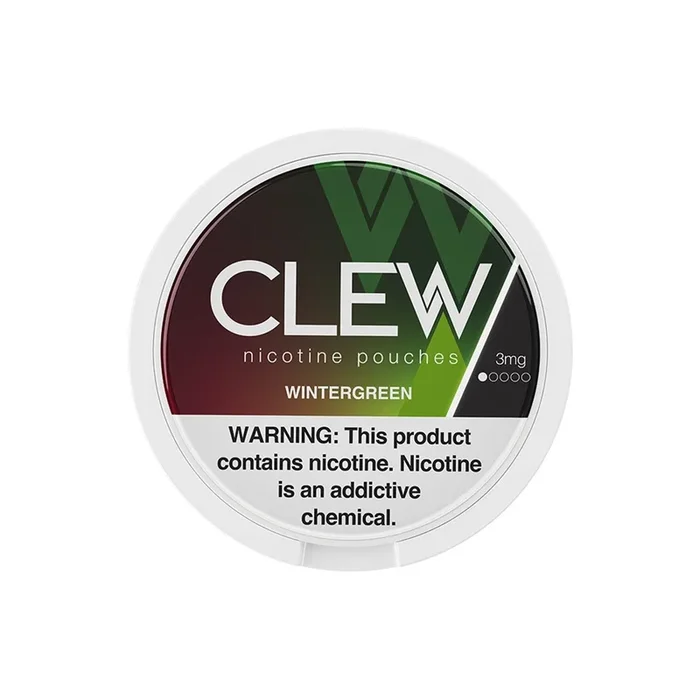 Wintergreen – Clew Nicotine Pouches