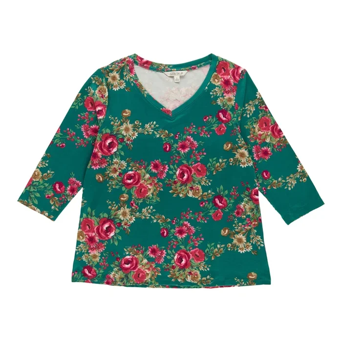 Women’s Long Sleeve V-Neck Top