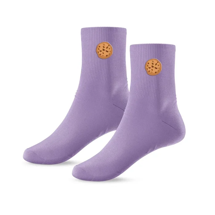 Women’s Novelty Food Socks, 2-Pack
