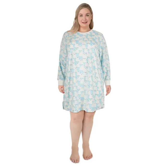 Women’s Plus Micropolar Sleepshirt