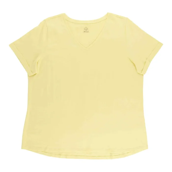 Women’s Plus Rolled Sleeve Tee