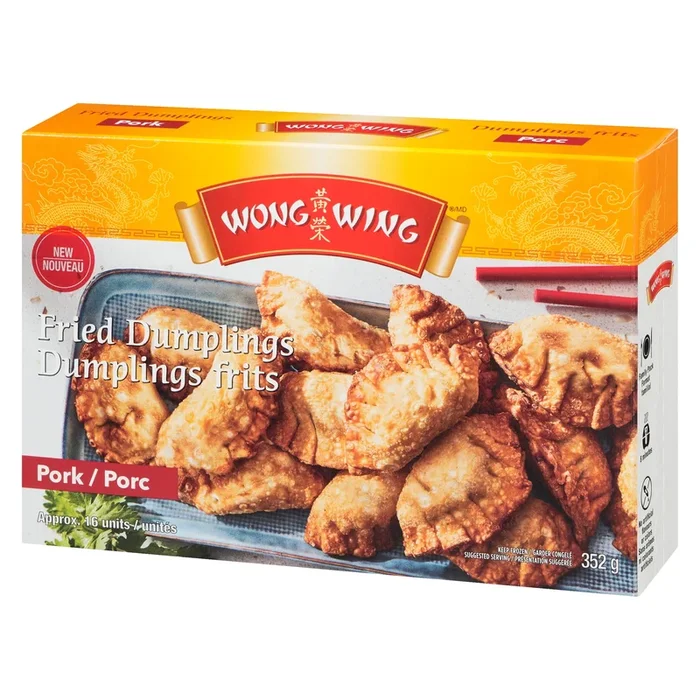 Wong Wing Fried Dumplings Pork Family Pack, 352 g