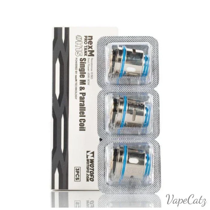 Wotofo NexM Pro Tank #H15 Single and Parallel Coil