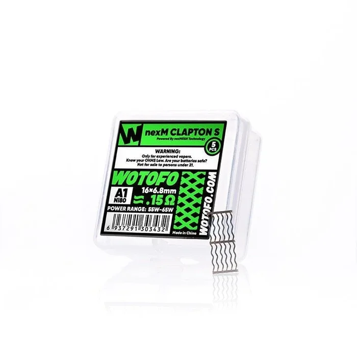 Wotofo NexMesh Clapton Mesh Strips 5pcs