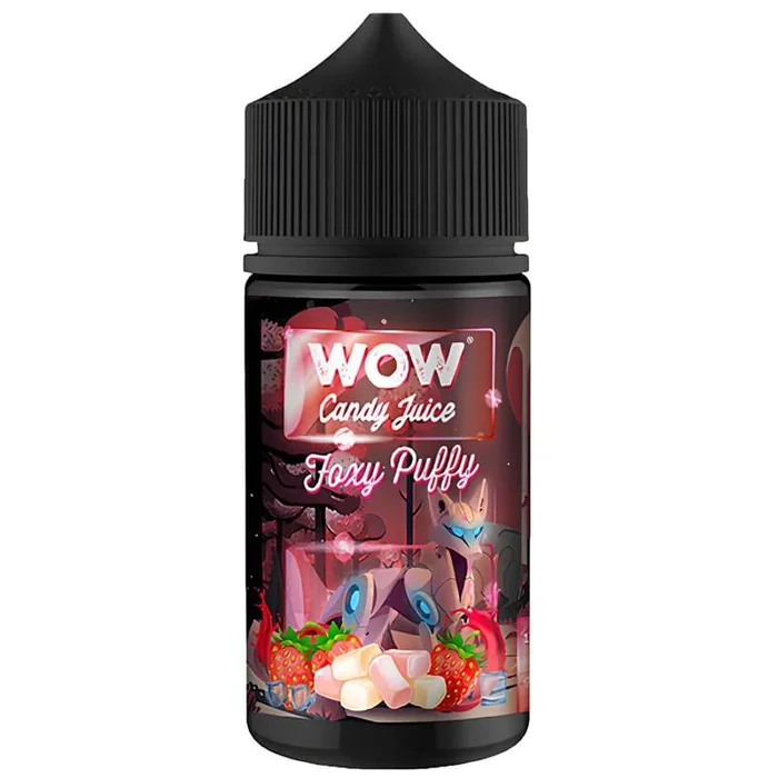 WOW Candy Juice – Foxy Puffy – E-liquido 100ml