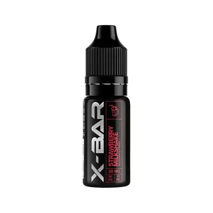 X-BAR Strawberry Milkshake – Sel de nicotine 10ml