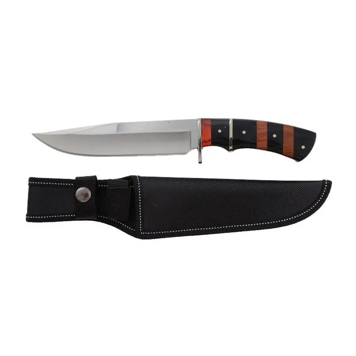 Xtreme – 12″ Ravenguard Striped Timber Bowie Knife