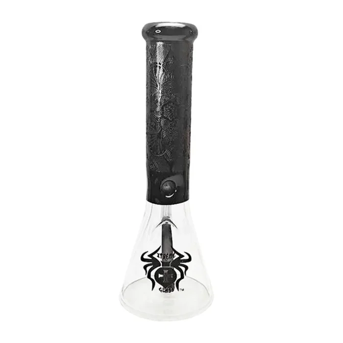 Xtreme – 13″ 7mm Glass Clear & Colours Bong