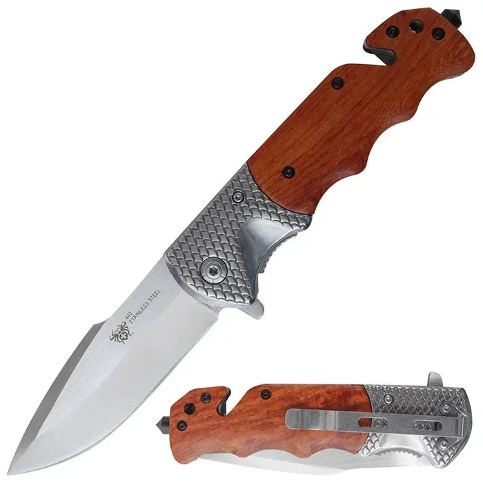 Xtreme© – 5.5″ Foldable Pocket Knife – Emberfang Herald