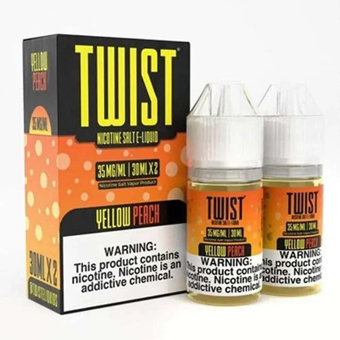 Yellow Peach (Peach Blossom Lemonade) Nicotine Salt by Twist E-Liquids