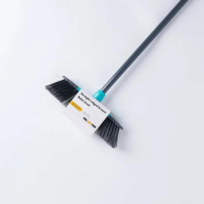 YellowTag Straight-Edged Broom