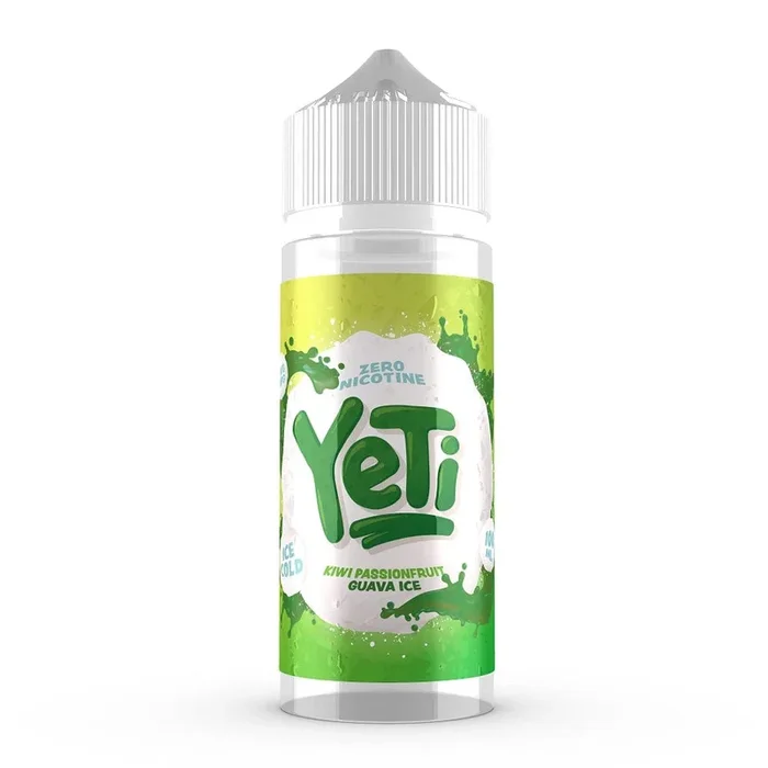 Yeti 100ml Shortfill E-liquid – Kiwi Passionfruit Guava Ice