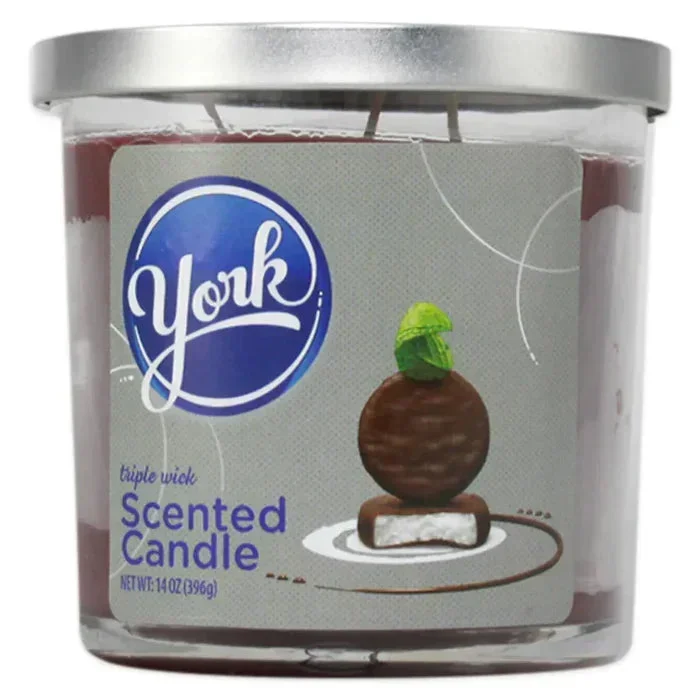 York – 14oz Peppermint Patty Triple Wick Candle