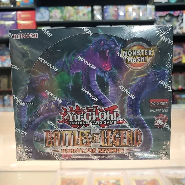 Yu-Gi-Oh! TCG: Battles of Legend: Monstrous Revenge – Booster Box (1st Edition)