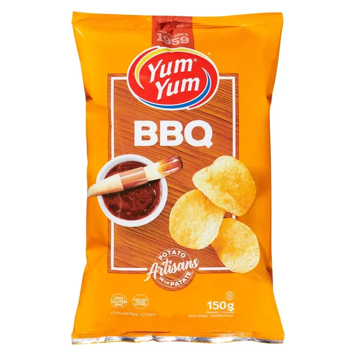 Yum Yum Chips BBQ 150 g