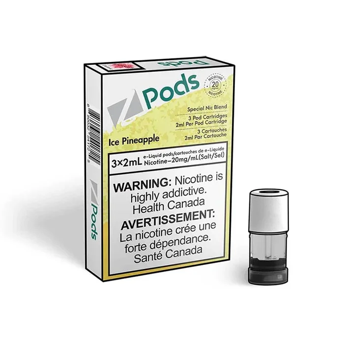 Z Pods – S Compatible – Iced Pineapple (ON)
