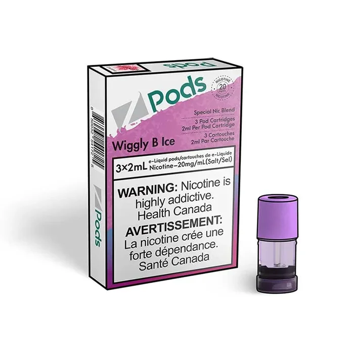 Z Pods – S Compatible – Wiggly B Ice