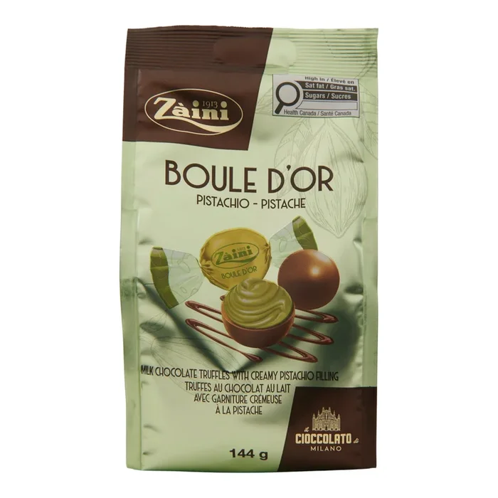 Zaini Boule D’or Pistachio Chocolate, 144 g