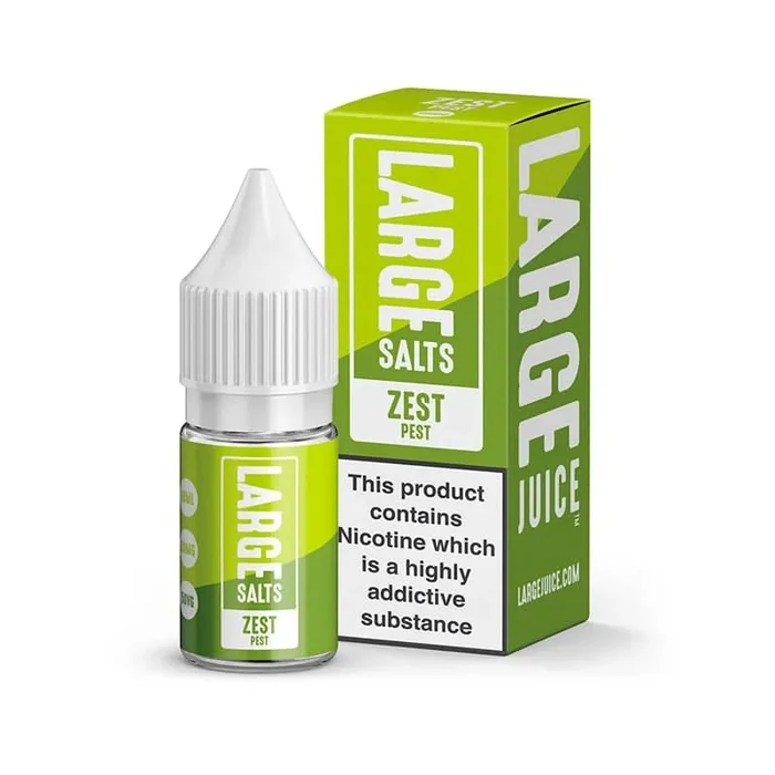 Zest Pest Nic Salt E-liquid by Large Juice 10ml