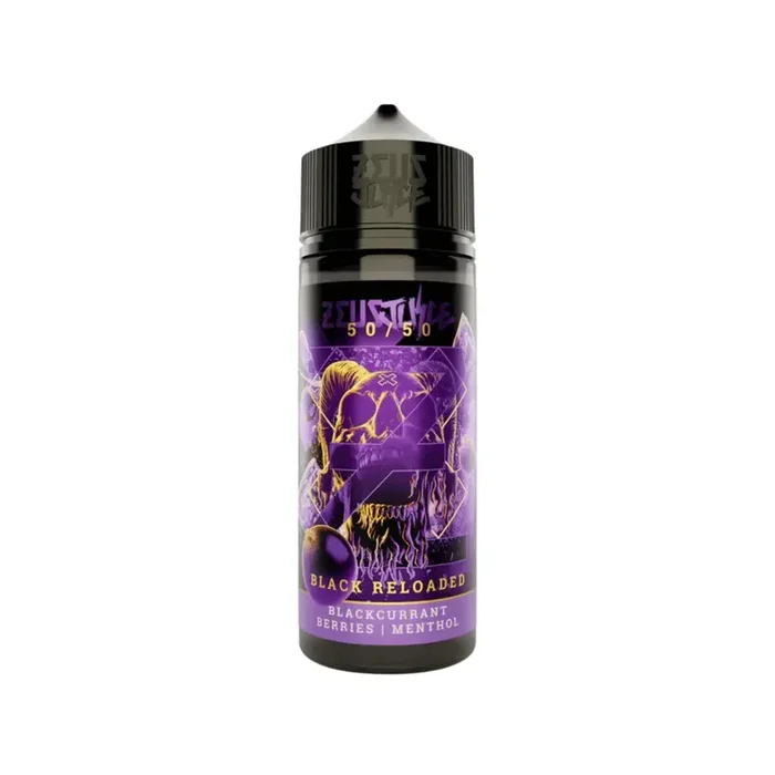 Zeus Juice 50/50 Black Reloaded 100ml Shortfill