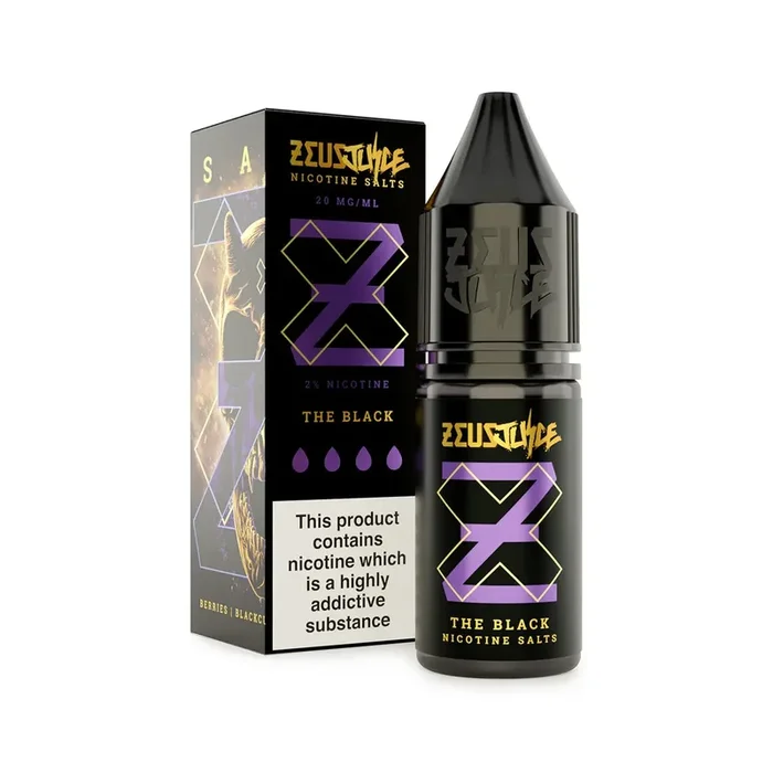 Zeus Juice The Black 10ml Nic Salt