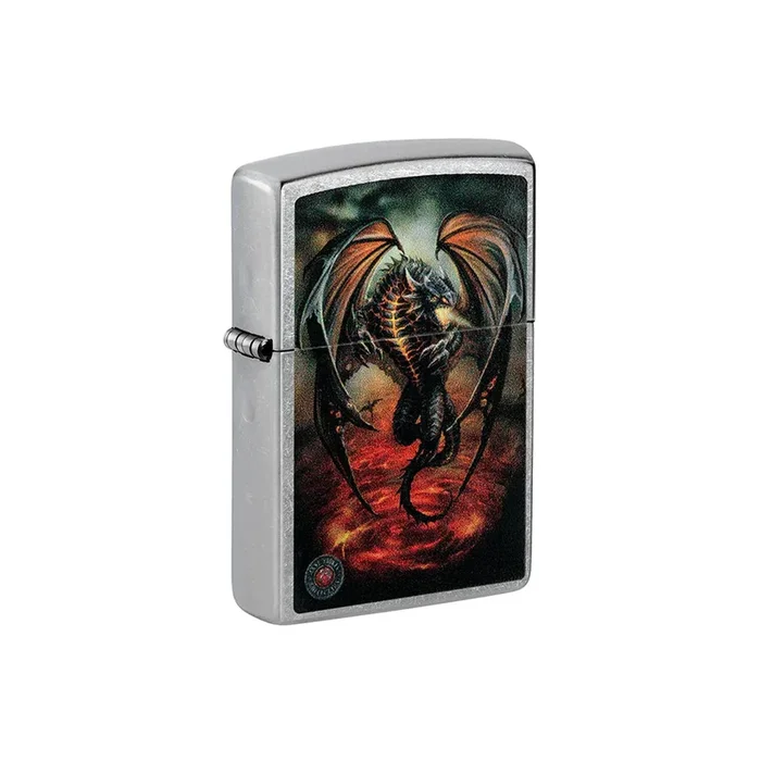 Zippo Lighter – Anne Stokes Flaming Dragon Collection