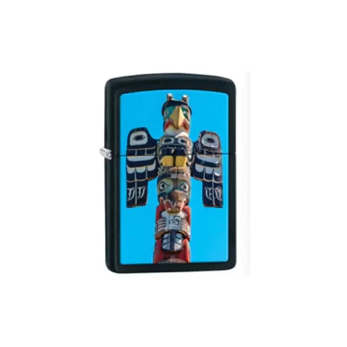 Zippo Lighter – Tall Totem Pole