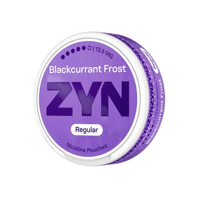 ZYN Blackcurrant Frost Regular Nicotine Pouches