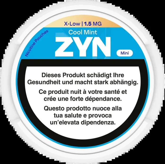Zyn Mini Cool Mint X-Low 1.5mg